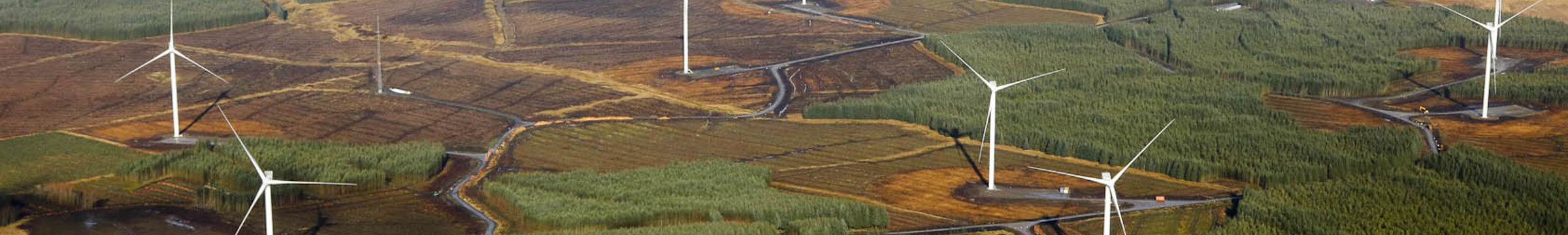 Wind turbines in Scotland